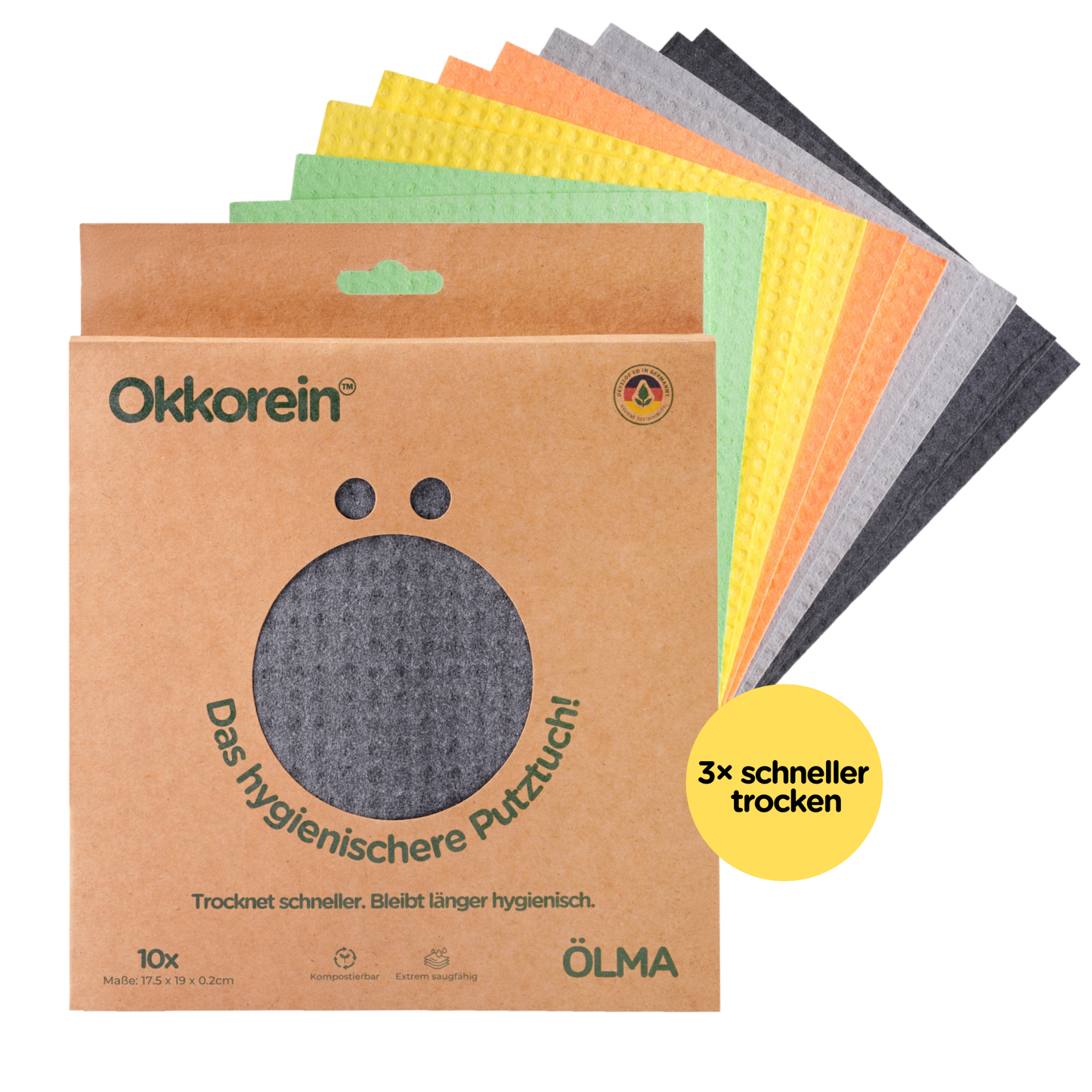 Ölma Schwammtücher 10 Stück